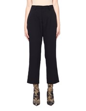 Y's Cropped Wool Trousers 110284